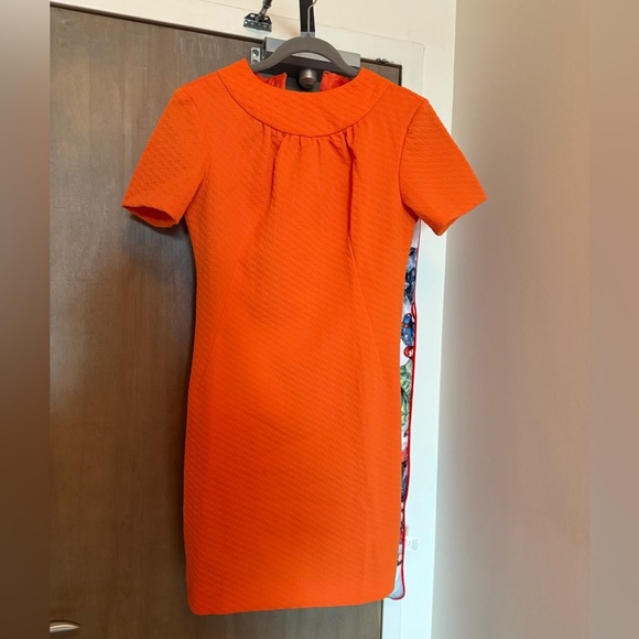 Vintage orange dress - Picture 9 of 14